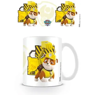Paw Patrol Rubble 11oz/315ml Kaffeetassen, Mehrfarbig, 7.9 x 11 x 9.3 cm