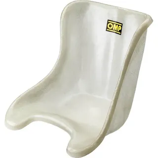 Asiento Racing OMP 36 kart Fondo plano 36 cm - Weiß
