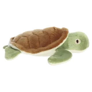 Aurora World Aurora, 35089, Nation Mini Schildkröte, 13cm, Eco-Friendly Plüschtier, Braun & Grün