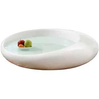 SalesFever Catania Weiß Fiberglas 100 x 25 x 100 cm
