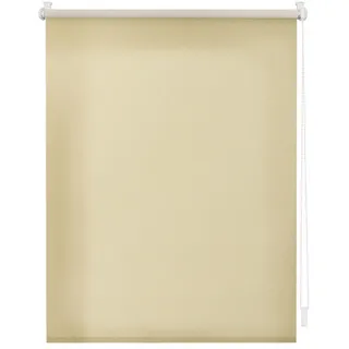 Lichtblick Original Thermo-Rollo Madrid Ohne Bohren, Klemmträger, Lichtdurchlässig Beige, 190, 70, 190 , Kunststoff , 70x190 cm , Heimtextilien, Vorhänge, Rollos