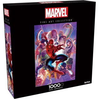 Buffalo Games - Marvel - The Amazing Spider Man No. 33-1000 Teile Puzzle für Erwachsene, herausforderndes Puzzle, perfekt für Spieleabende - Fertige Größe 26,75 x 19,75