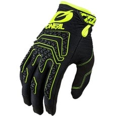 O'NEAL | Fahrrad- & Motocross-Handschuhe | MX MTB DH FR Downhill Freeride | Langlebige Materialien, Silikonprint für Grip | Sniper Elite Glove | Erwachsene | Schwarz Neon-Gelb | Größe XL