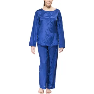 Cocoon Traveler's Tree Damen Adventure Nightwear Pyjama Set (Größe M, blau)