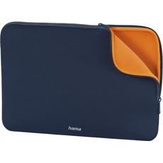 Bild 13.3" Notebook-Sleeve Neoprene, blau/orange (00216513)