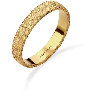 Silberring KUZZOI "Ring Bandring strukturiert 925 Sterling Silber" Gr. 62, gold, Fingerringe, Herren, 62, Silber 925 (Sterlingsilber), Silberring