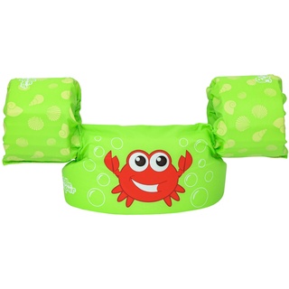 Bestway Puddle Jumper Schwimmhilfe Krabbe mit Textilbezug, 2-6 Jahre