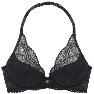 Nuance Neckholder-BH Damen schwarz Gr.90B