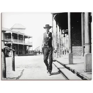 Artland Wandbild »Zwölf Uhr Mittags 1952 II« Film 1 Stk. tlg. als Leinwandbild, Poster in verschied. Größen, schwarz