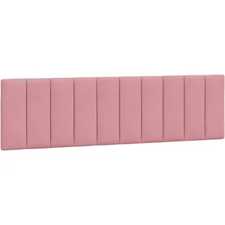 vidaXL Kopfteil-Kissen Hanko Rosa 180 cm Samt