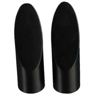 Liedeco Gardinenstangen-Endstück »Cut« für Gardinenstangen Ø 16 mm, schwarz