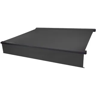 Mendler Vollkassetten-Markise T124 4 x 3 m grau