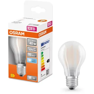 Osram LED-Lampe 4 W E27 Kaltweiss 4000 K