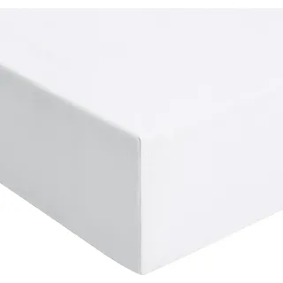 haiba Spannbettlaken Mikrofaser 180 x 200 cm grau
