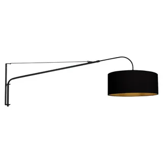 Steinhauer - wandleuchte - Elegant Classy - stahl - leinen metall - stehlampe - E27 - 3957ST - Transparent
