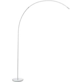 Brilliant LED Stehlampe »Bow« 1 Stk. warmweiß - kaltweiß LED Bogenlampe, 179 cm, 1300 lm, 3000-6500 K, dimmbar, grau