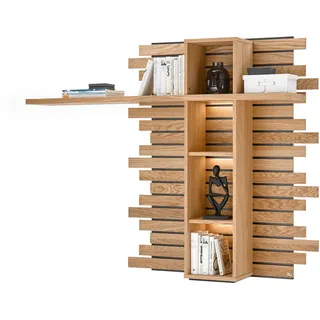 Set One by Musterring Wandpaneel Jackson Holzoptik Braun Eiche