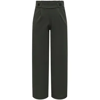 JdY Damen Jdygeggo New Long Pant Jrs Noos Hose, Peat/Detail:black Buttons, XS / 32L EU