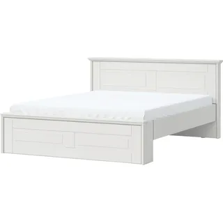 OTTO home Home »Evergreen, UV lackiertes MDF, FSC-zertifiziert, Made in Europe« optional passende Stauraumschubladen und Nachttische erhältlich, Holzbett im klassischen Landhaus Stil, 160x200cm Liegefläche,