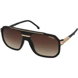 Carrera CARRERA 1077/S Matte black gold 60/16/145 Herren Sonnenbrillen - Gold, Bronze, Kupfer