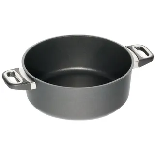 AMT Gastroguss Bratentopf 28 cm Ø, 12 cm hoch, induktionsgeeignet, Lotan® Antihaft-Veredelung, Gusspfanne (Aluguss), AMZN-I-1228