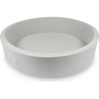 Trockenbecken 130x30cm hellgrau ohne Bälle - Hellgrau