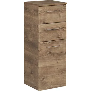 Saphir Unterschrank 2 Schubladen 35 x 90,5 x 33 cm Braun