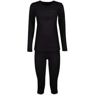 Lenz Merino Funktionsunterwäsche-set - Black - XL-2XL