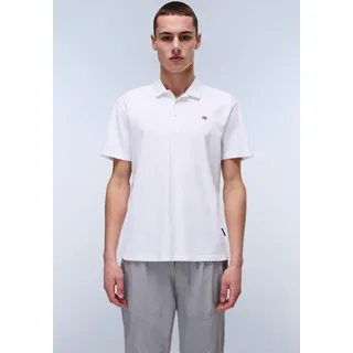 Napapijri Poloshirt "EALIS SS SUM", hellweiß
