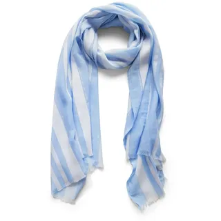 STREET ONE Damen A572768 Gestreifter Schal, original Blue, A