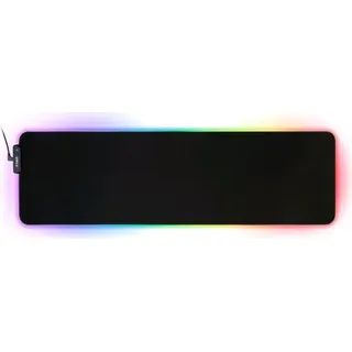 Spielen Mauspad C-TECH ANTHEA LED XL (GMP-08XL), zum Spielen, 7 Farben Hintergrundbeleuchtung,... - Schwarz