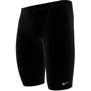 Badehose NIKE "JAMMER", Herren, Gr. 54, N-Gr, schwarz, Jersey, Obermaterial: 100% Polyester, Badehosen Badehose, mit innenliegendem Kordelzug, mit vorderem Innenfutter, formstabil
