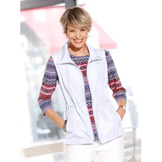 Classic Basics Kurzweste, weiß