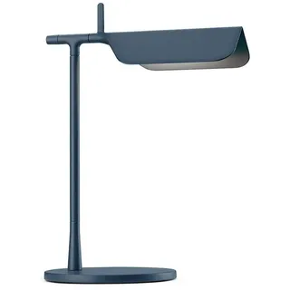 Flos Tab Tischlampe, Lampe im Design von E. Barber und J. Osgeby, LED-Lampe für Innenbereiche mit Schwenkkopf, 100-240/24V, 9 W, 175 x 273 x 327 mm, Farbe Blau