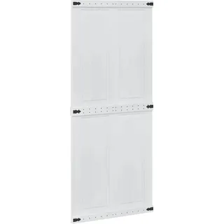 vidaXL Scheunentür Corona 90 x 210 cm Massives Kiefernholz