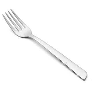 Mittagsgabel Arcos Toskana 570400 Monoblock aus einem Stück Edelstahl 18/10, Dicke 2,5 mm und Blech von 14 cm im Karton - Silber