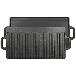 El Fuego Grillplatte 23,3 cm Gusseisen Schwarz