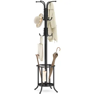 Songmics Garderobenständer RCR011B01 Tintenschwarz