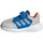 Unisex Baby TENSAUR Run 3.0 Shoes Infants Grey One/Silver Metallic/Bright Royal, 19 EU