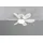 LUND 53 cm Deckenventilator Weiß