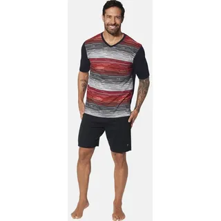 Jan Vanderstorm Schlafanzug »Kurzer Schlafanzug AUDUN«, schwarz