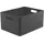 Aufbewahrungskorb COUNTRY 43 x 33 x 22 cm grau