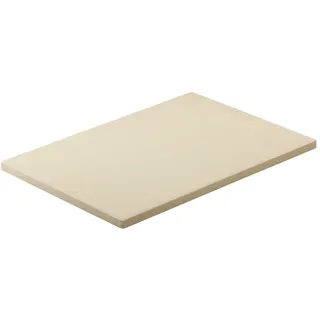 Rösle Pizzastein 42 x 30 cm Schamotte beige