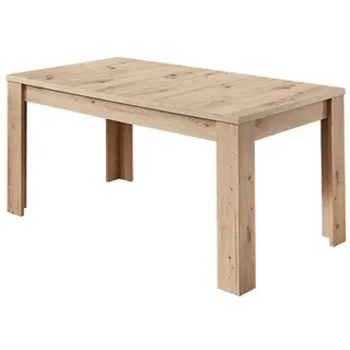 Pablo Esstisch ausziehbar, Graphit / Artisan Eiche - Braun