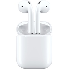 Apple AirPods (2nd Gen.) (keine Geräuschunterdrückung, 5 h, Kabellos), Kopfhörer, Weiss