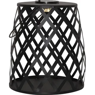 star trading deutschland gmbh Laterne Metall ca.26x28 cm 1x LED-Lampe schwarz