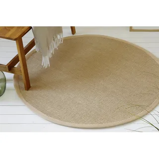 OTTO home »Liora« rund 5 mm Höhe Flachgewebe, Jute, in Sisal Optik, Esszimmer, Flur, uni farben,