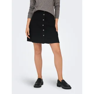 ONLY Jeansrock »ONLFARRAH REG BOX DNM GUA«, schwarz