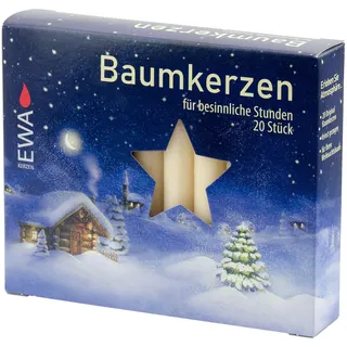 Pyramidenkerzen 13 mm 20 Stück, Champagner