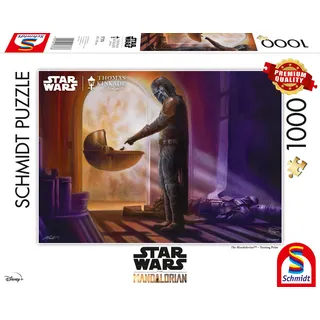 Schmidt Spiele Thomas Kinkade Star Wars The Mandalorian Turning point 1000 Teile